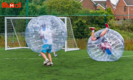 zorb ball leave you in a heady pitch